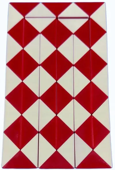 Puzzle logic tip șarpe Raya Toys - Magic Snake, roșu