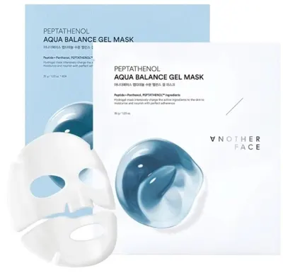 Another Face Mască facială pe foaiePeptathenol Aqua Balance, 35 g
