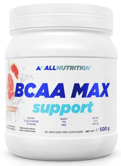 BCAA Max Support, grapefruit, 500 g, AllNutrition