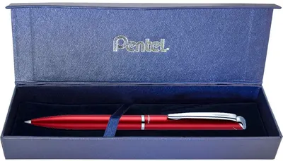Roller automat Pentel BL2007 - Bordo, mina albastra