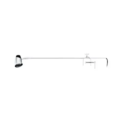 Display luminaire Clamping device 35W GU10 white IP20