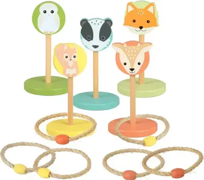 Joc de ring Orange Tree Toys - Vânătoarea animalelor de pădure