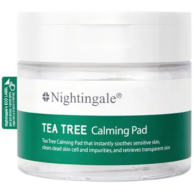 Dischete pentru Calmarea Tenului Sensibil si Indepartarea Impuritatilor cu Tea Tree 165ml / 60 dischete