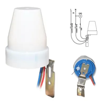 Senzor de lumina 10A/230v (montaj aplicat)