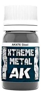 Metalizator AK Interactive - Xtreme Metal Steel (AK476) (30 ml)
