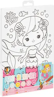 Set de pictură cu numere Grafix - Mermaid