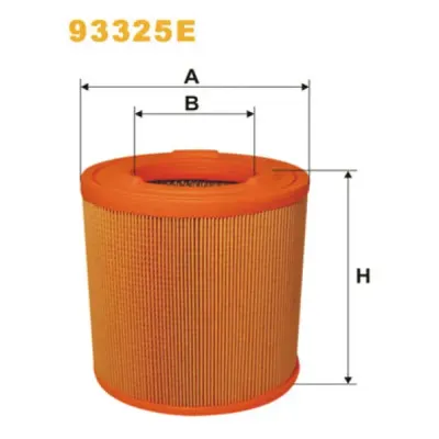 Filtru aer WIX FILTERS 93325E