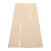 Covor tip traversă pentru interior și exterior bej 70x180 cm Fred Beige – Pappelina