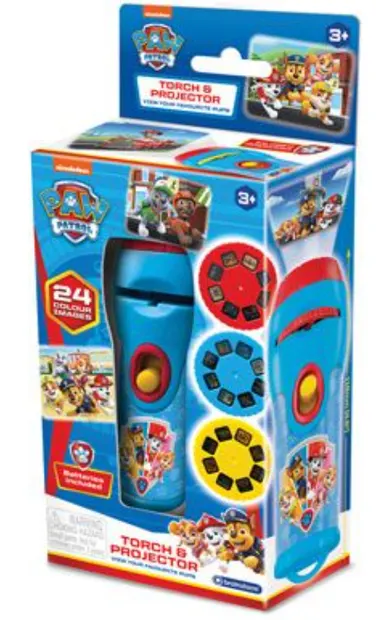 Jucarie educativa Brainstorm - Lanterna cu proiector, Paw Patrol