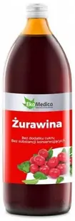 Suc de afine roșii cu camu-camu și vitamina C naturală, 1000 ml, EkaMedica