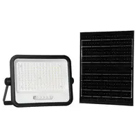 Reflector cu incarcare solara 300W 7IN1 - negru V-TAC SKU-24085