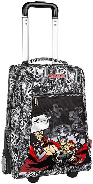 Ghiozdan școlar cu roți Cool Pack Compact - The Avengers, 36 l