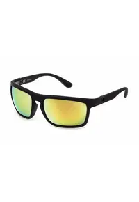 Ochelari de Soare Barbati SPLF63-63U28G - Lentile Oglinda Gri Ø63mm - UV400 - Carcasa Inclusa