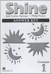 Shine Grammar - 1 - Answer Book
