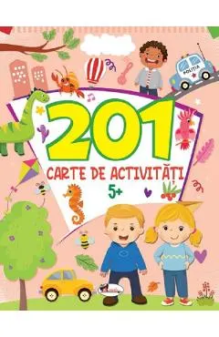 201 carte de activitati 5 ani+