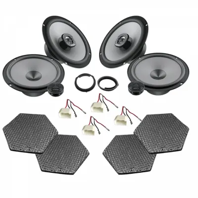 Pachet difuzoare auto Hertz Uno dedicat Ford Ranger (T6) (2011 - 2022)