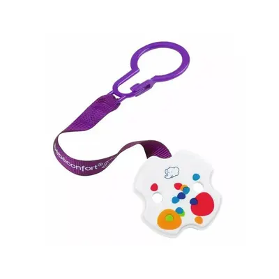 Lantisor suzeta in forma de X Bebe Confort Purple