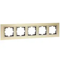 Rama, 5 Module, Style Aluminiu, Titanium