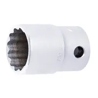 Capete chei tubulare 1/2 cu 12 laturi, pentru lucrul in siguranta la inaltime 1.1/16mm, 43mm, 37mm, 30mm, 18