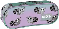 Penar oval școlar BackUp A - Raccoons, 1 fermoar