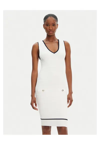 Rochie casual - ecru - 40