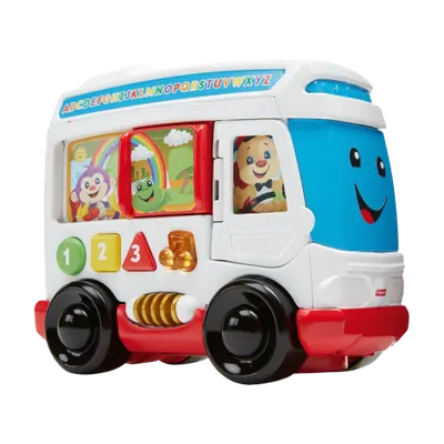 Autobuzul cu lumini si sunete Fisher Price Laugh&Learn