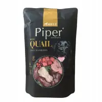 Hrana umeda pentru caini Piper Adult cu prepelita merisor 500 gr