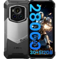 Telefon rugged Fossibot F107 Pro, 5G, 6.95 120Hz, Dimensity 7300, 12GB RAM, 512GB, NFC, 28000mAh, Android 15