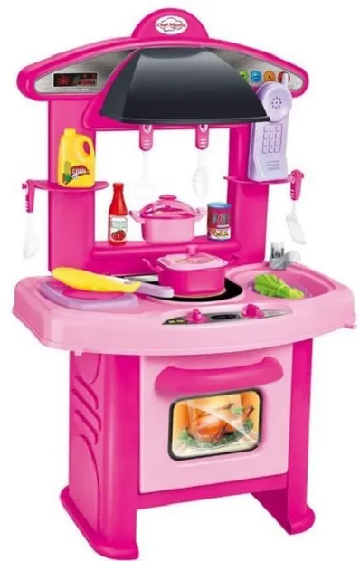 Set de joaca Sonne - Bucatarie Shef, roz