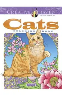 Creative Haven Cats Coloring Book