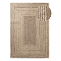 Covor în culoare naturală deschisă/în culoare naturală închisă reversibil/țesut manual din iută 120x170 cm Juno – Hanse Home