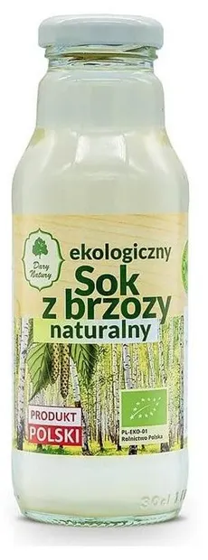 Suc bio de mesteacăn, pentru detoxifiere, 270 ml, Dary Natury