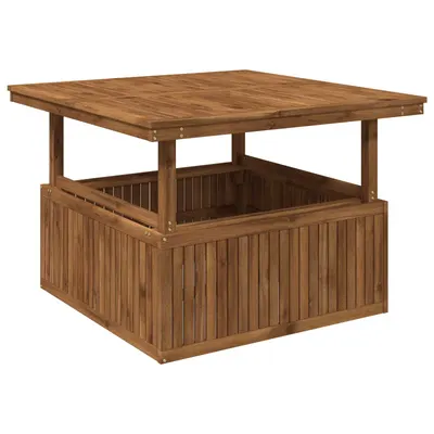 vidaXL natural 108,5 x 110 x 75/44,5 cm