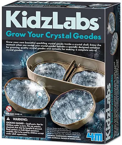 Set creativ 4M KidzLabz - DIY, Cristale stralucitoare
