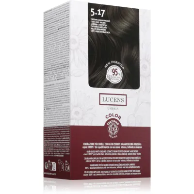Kemon Group Lucens Umbria culoare par culoare 5.17 Castano Chiaro Freddo 100 ml