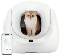 Litieră automată cu autocurățare pentru pisici Catlink – BayMax, alb