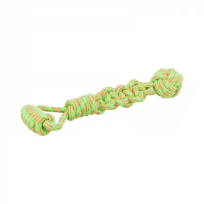 Jucarie pentru caini sfoara cu minge nod 8 cm 38 cm