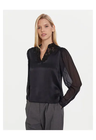 Bluza dama - 252TT2243 - negru