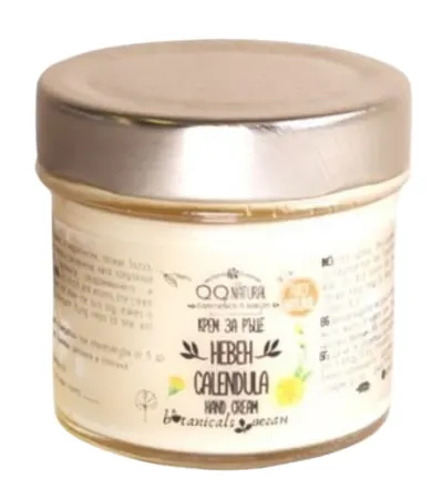 QQ Natural Cremă de mâini cu gălbenele, 130 ml
