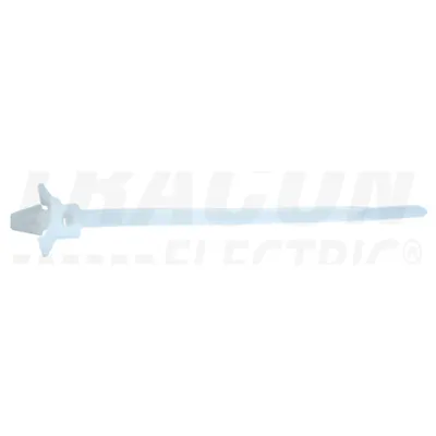 Fasete cu ghimpe, natur BK-130 130×4,8mm, D=25mm, PA6.6, d=6mm