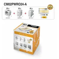 TEM Modul - Pachet promo cu set surubelnite CADOU, TEM Modul TEM-CM02PWRO24-A