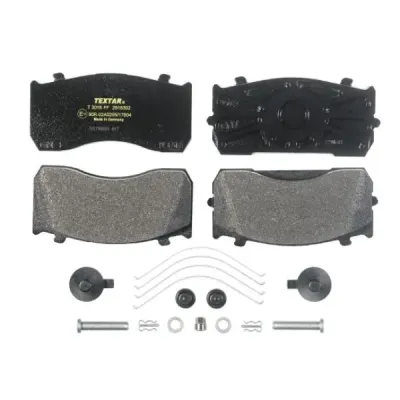 Set placute frana, frana disc TEXTAR 2918302