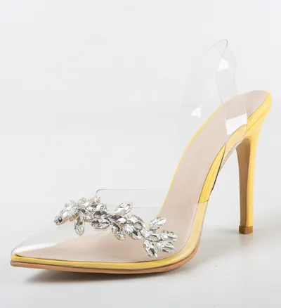 Pantofi Weltis Galbeni