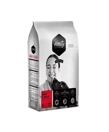 Hrana Uscata Caini, Amity Premium Dogs, Vita si Orez, 4 kg
