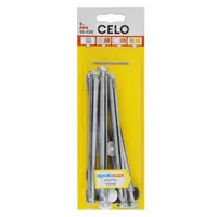 CELO Blister Metal frame plug MR 10-132 cu countersunk surub (PZ3)