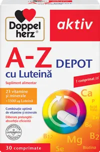 A-Z Depot cu Luteina, 30 comprimate, Doppelherz