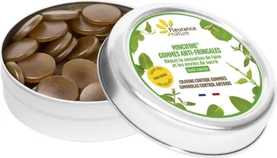 Mincifine Bomboane cu L-triptofan, gymnema și crom, 80 g, Fleurance Nature