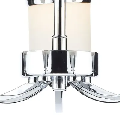 Plafoniera Dublin 5 Light Semi Flush Polished Chrome Led