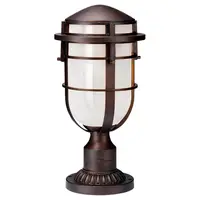 Pitic pentru exterior Reef 1 Light Pedestal – Victorian Bronze