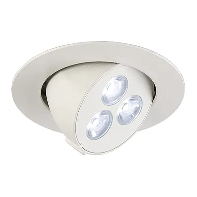 Spot TRITON GIMBLE LED 3x1W, alb,lumina rece